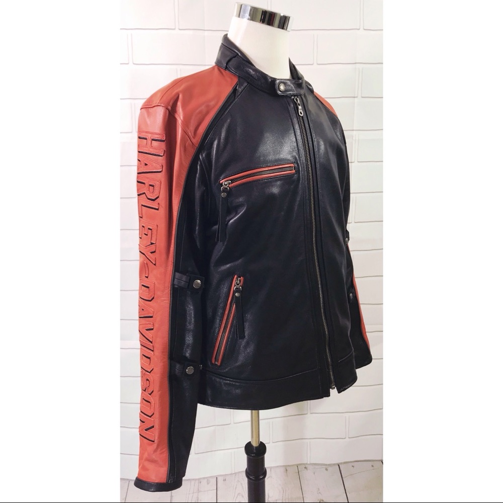 Harley Davidson Pride Leather Switchback Jacket - Picture 5 of 13